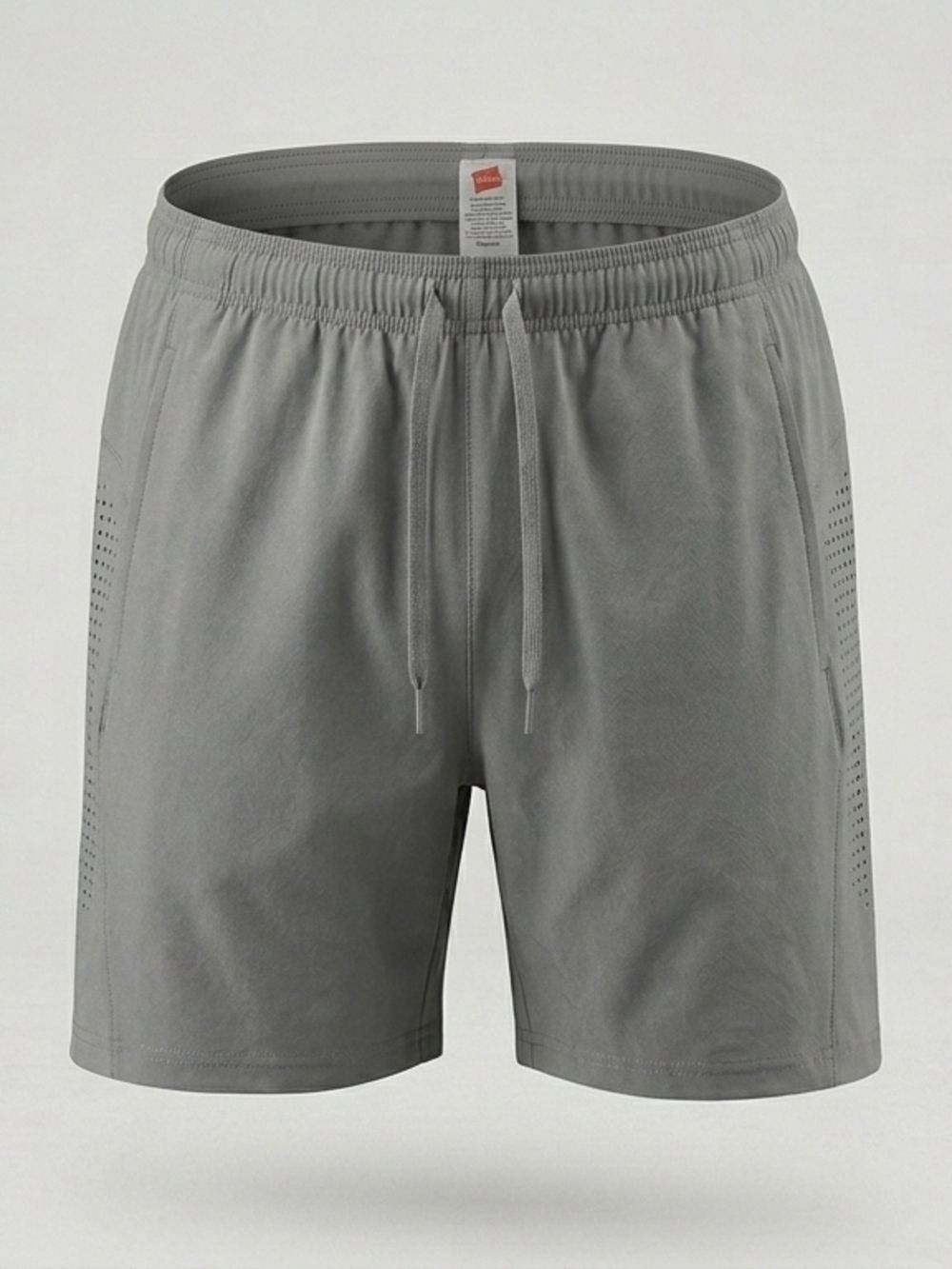 Hanes Gray Athletic Drawstring Shorts